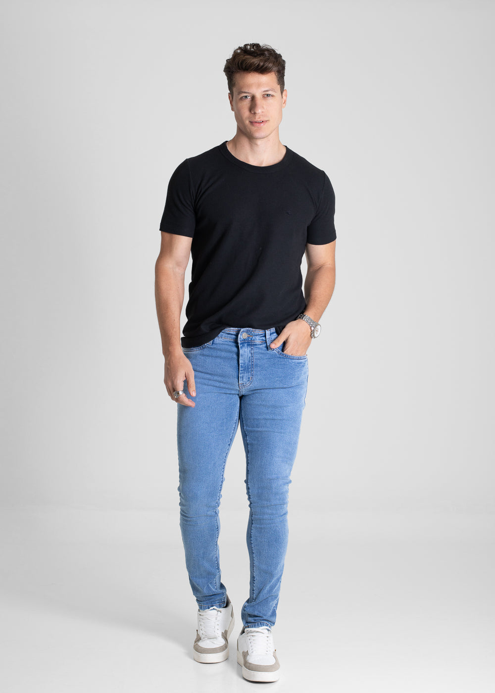 Calça Jeans Sawary Slim - 280557 AZUL