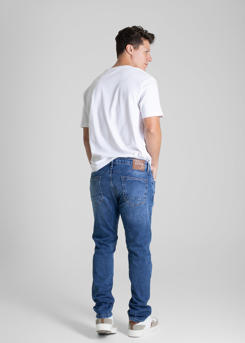 Calça Jeans Sawary Reta - 280563 AZUL