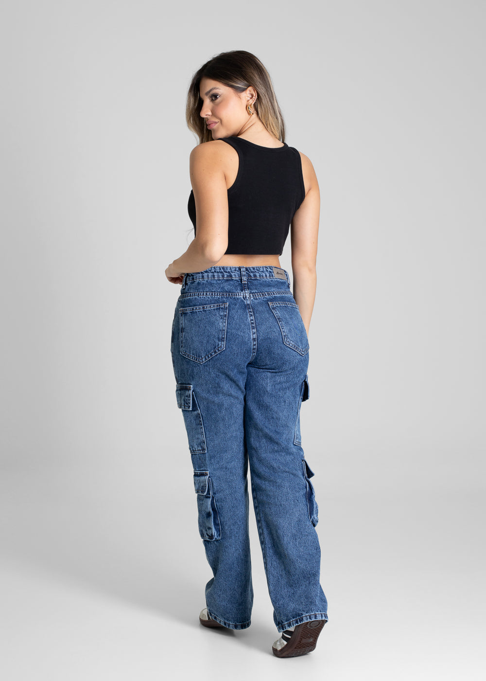 Calça Jeans Sawary Reta Petit - 280599 AZUL