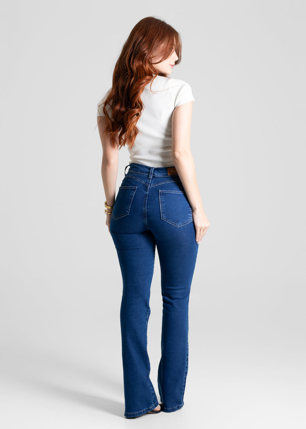 Calça Jeans Sawary Boot Cut - 280612 AZUL