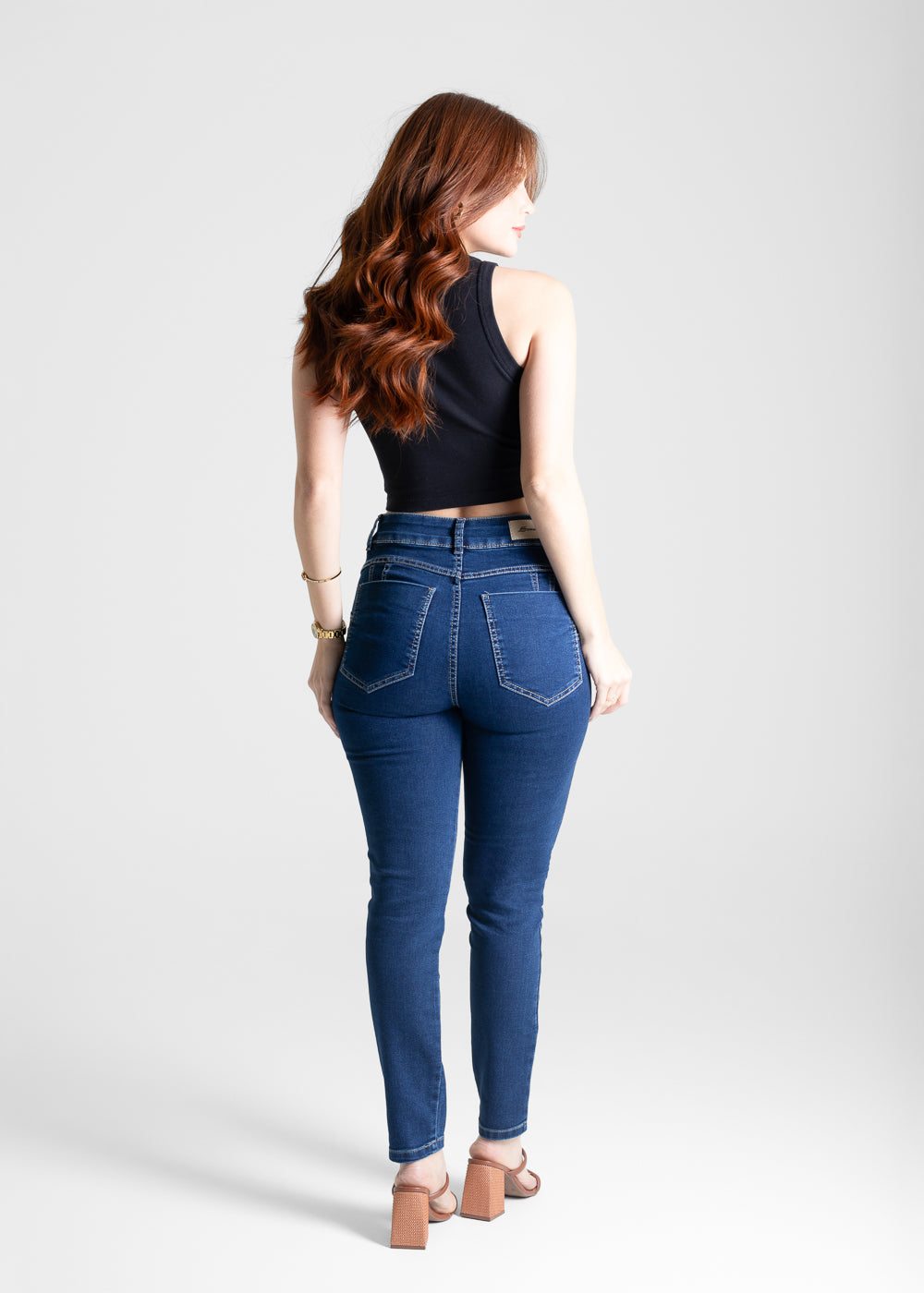 Calça Jeans Sawary Levanta Bumbum - 280647 AZUL