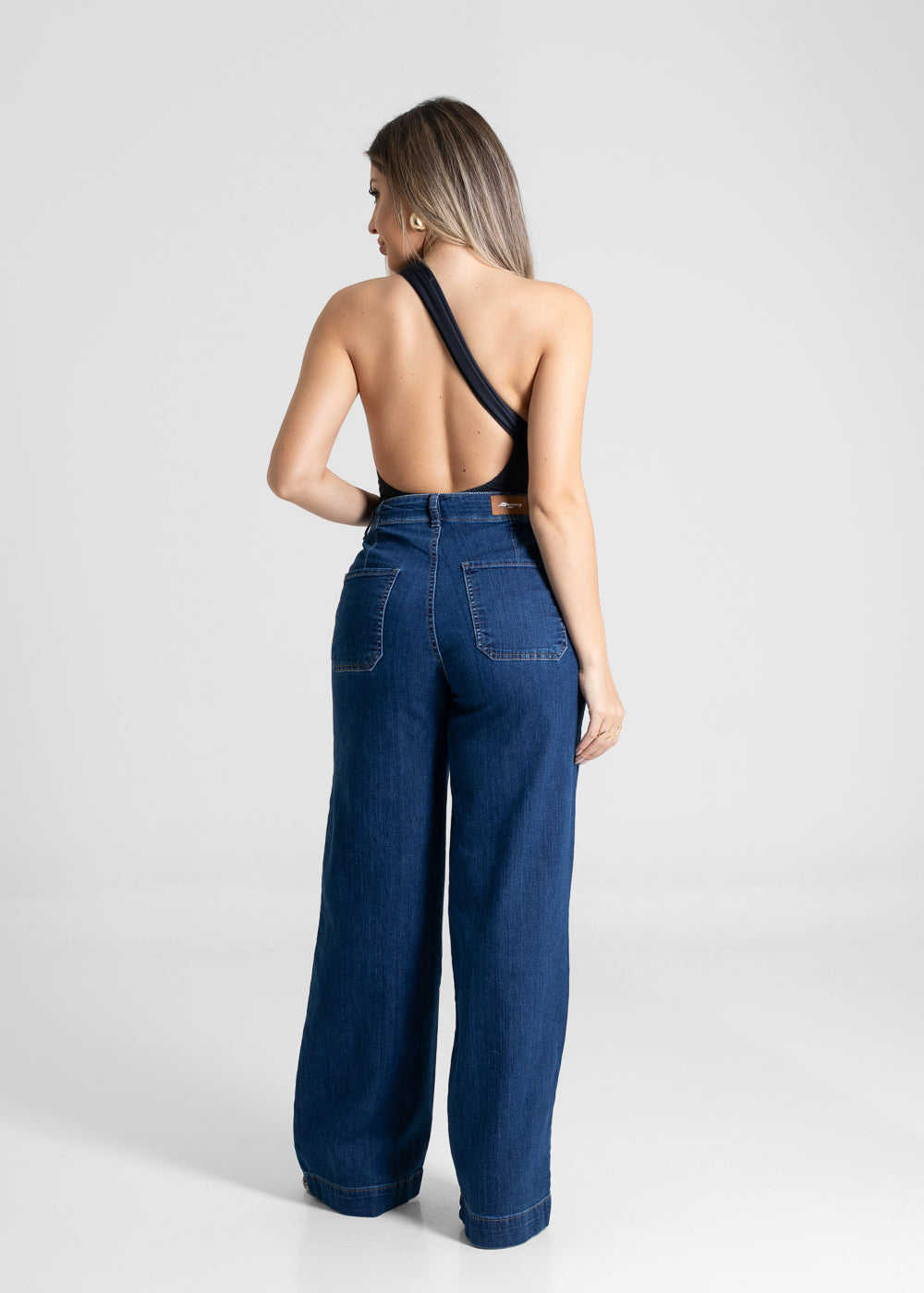 Calça Jeans Sawary Wide Leg - 280661 AZUL