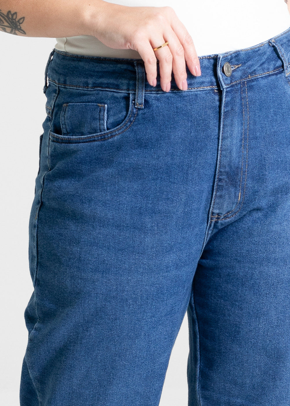 Calça Jeans Sawary Plus Size Petit - 280663 AZUL