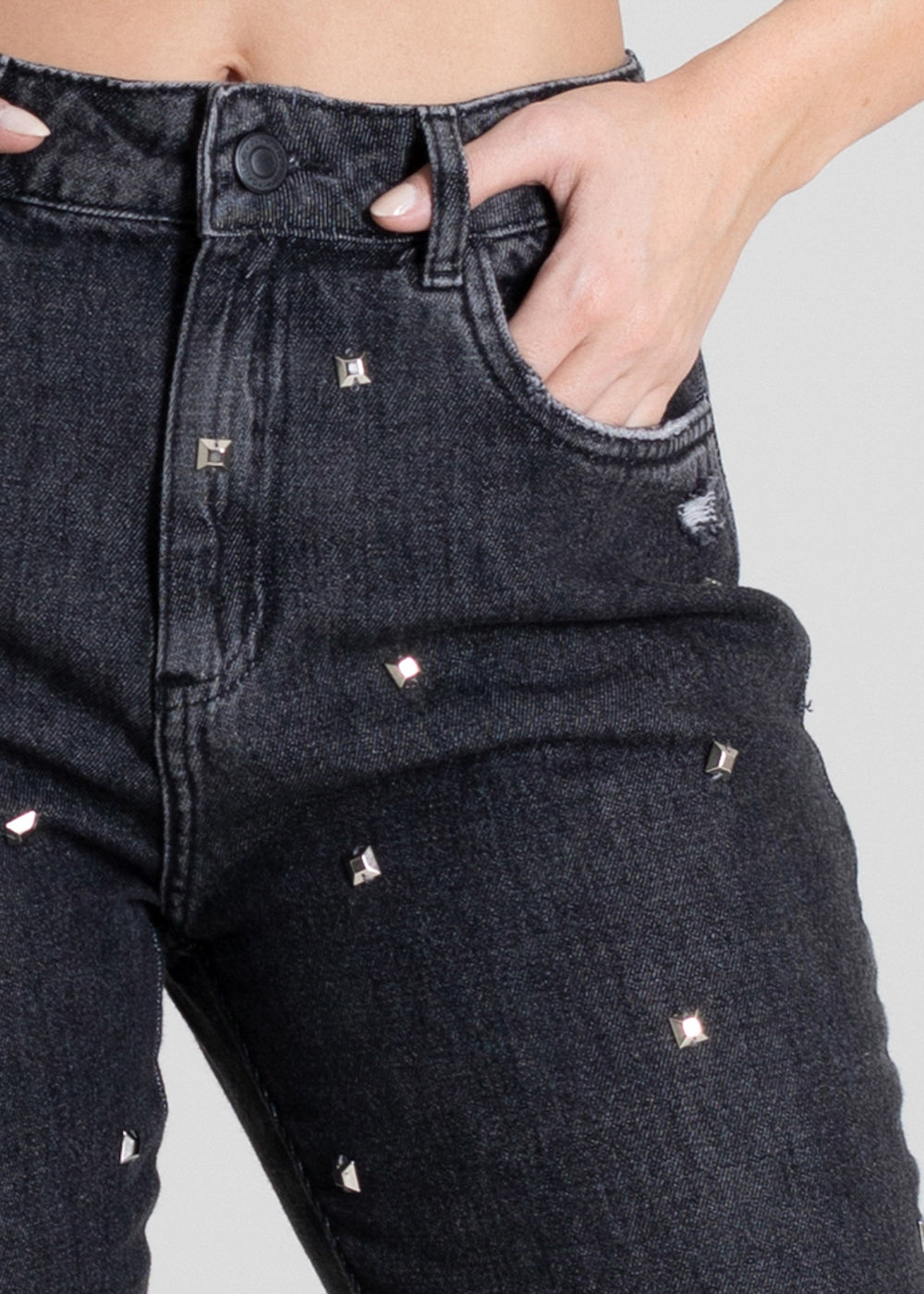 Calça Jeans Sawary Reta - 280671 PRETO