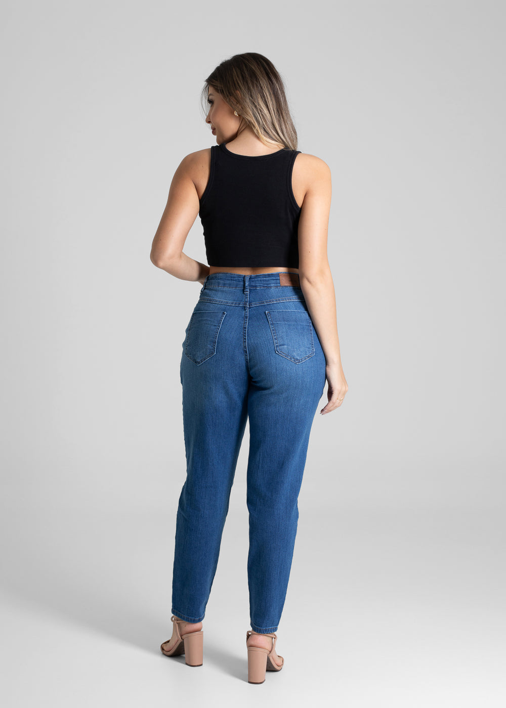 Calça Jeans Sawary Mom - 280673 AZUL