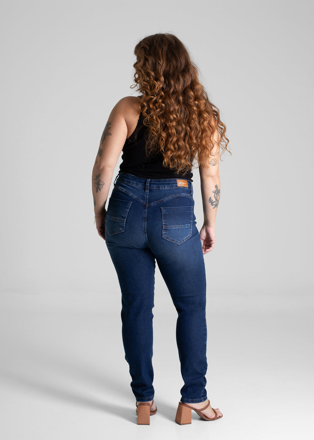 Calça Jeans Sawary Plus Size - 280692 AZUL