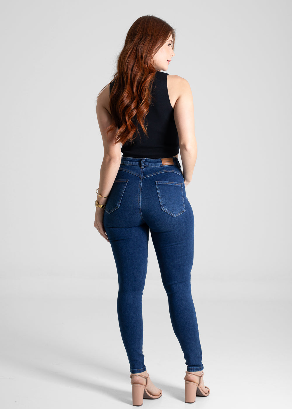 Calça Jeans Sawary Cigarrete - 280702 AZUL