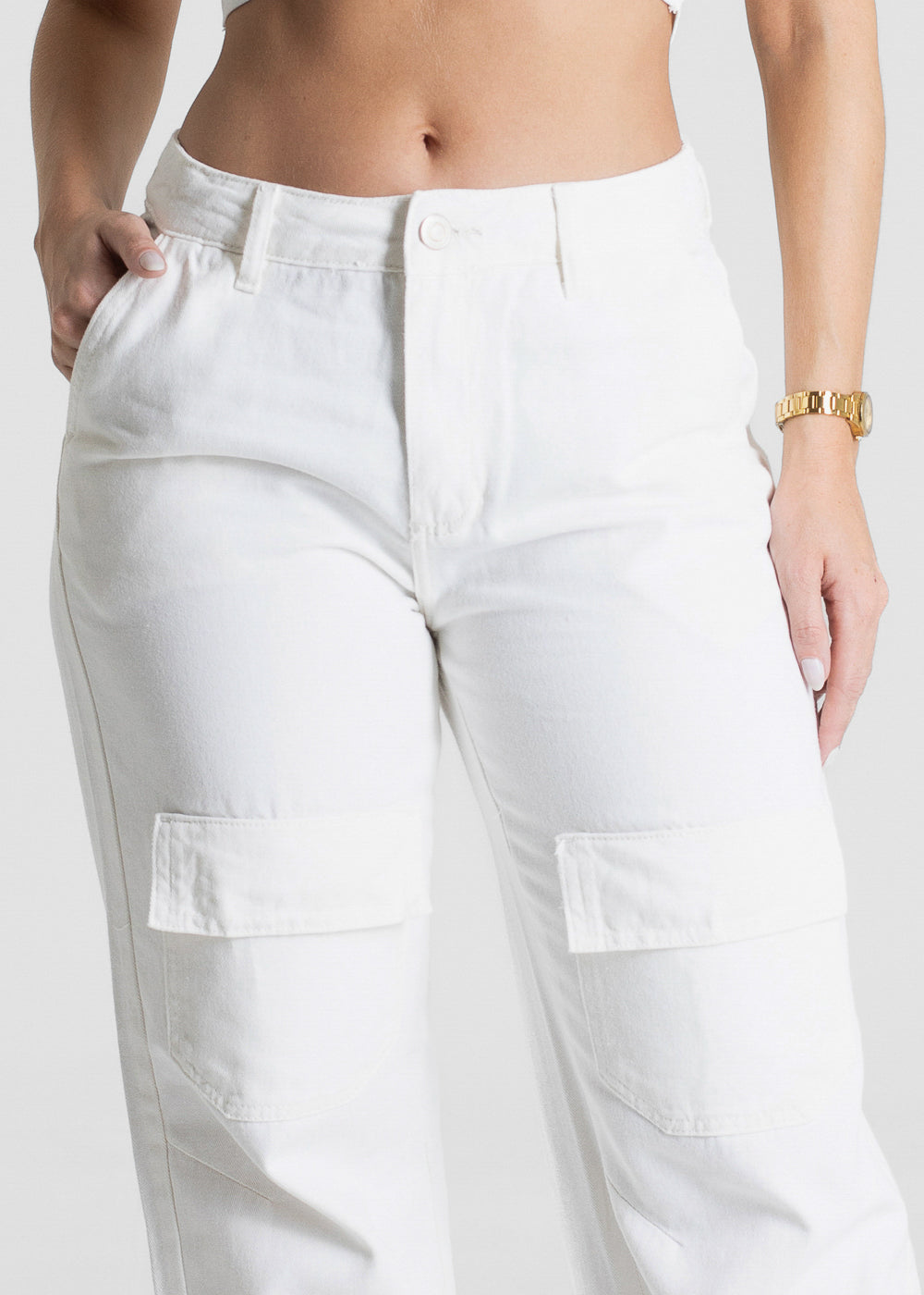 Calça Sarja Sawary Wide Leg - 280709 PT