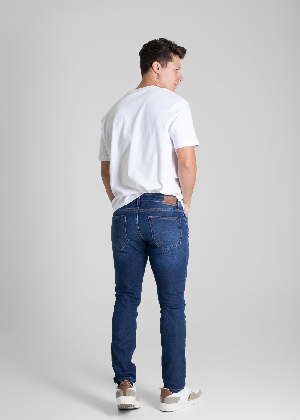 Calça Jeans Sawary Slim - 280712 AZUL