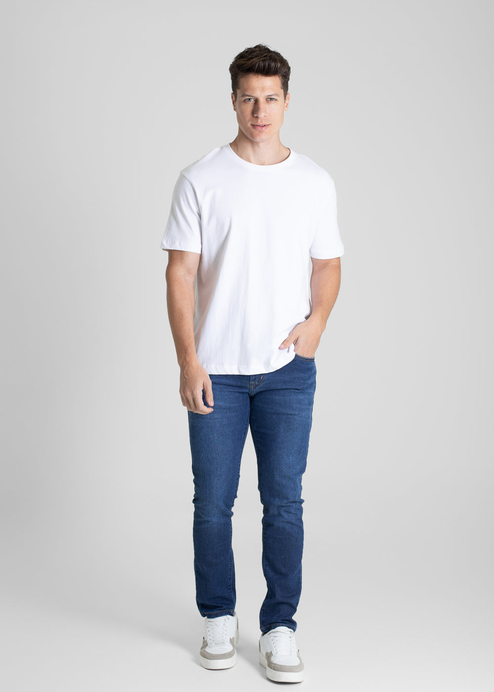 Calça Jeans Sawary Slim - 280712 AZUL