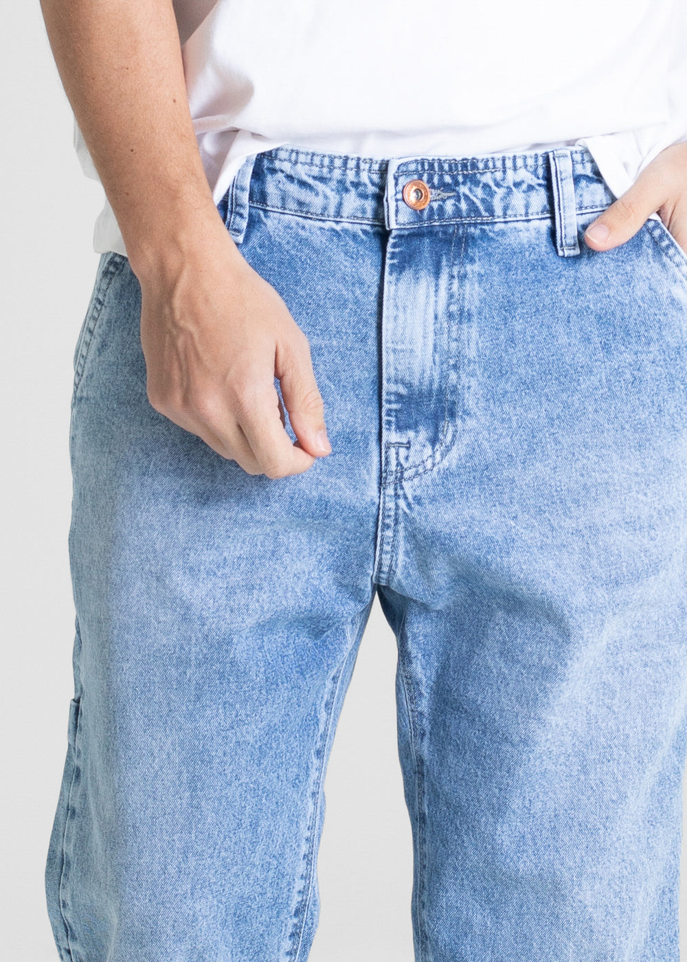 Calça Jeans Sawary Relaxed - 280718 AZUL