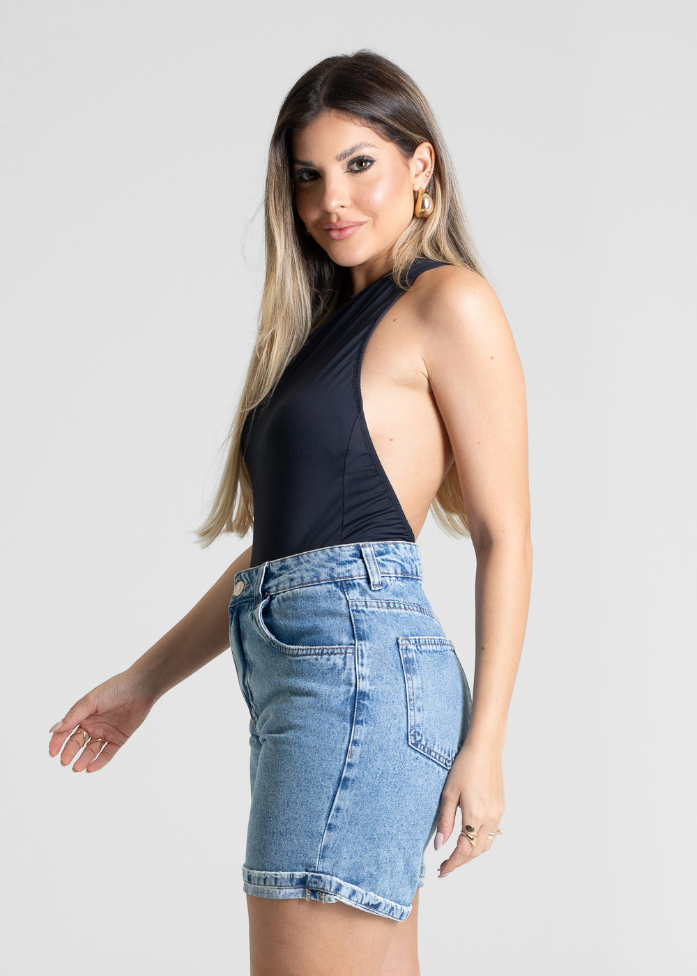 Shorts Jeans Sawary - 280730 AZUL