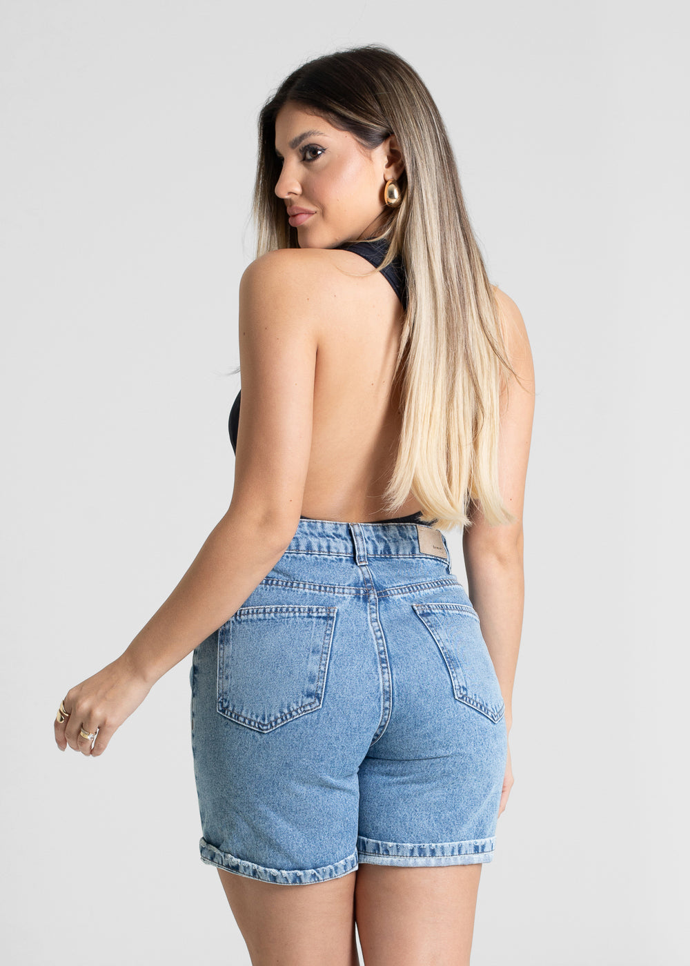 Shorts Jeans Sawary - 280730 AZUL