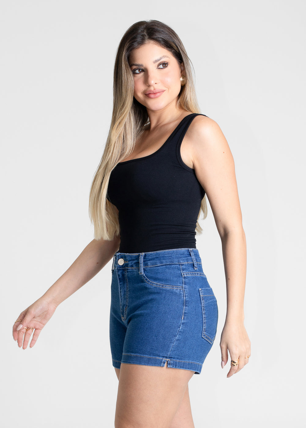 Shorts Jeans Sawary - 280732 AZUL