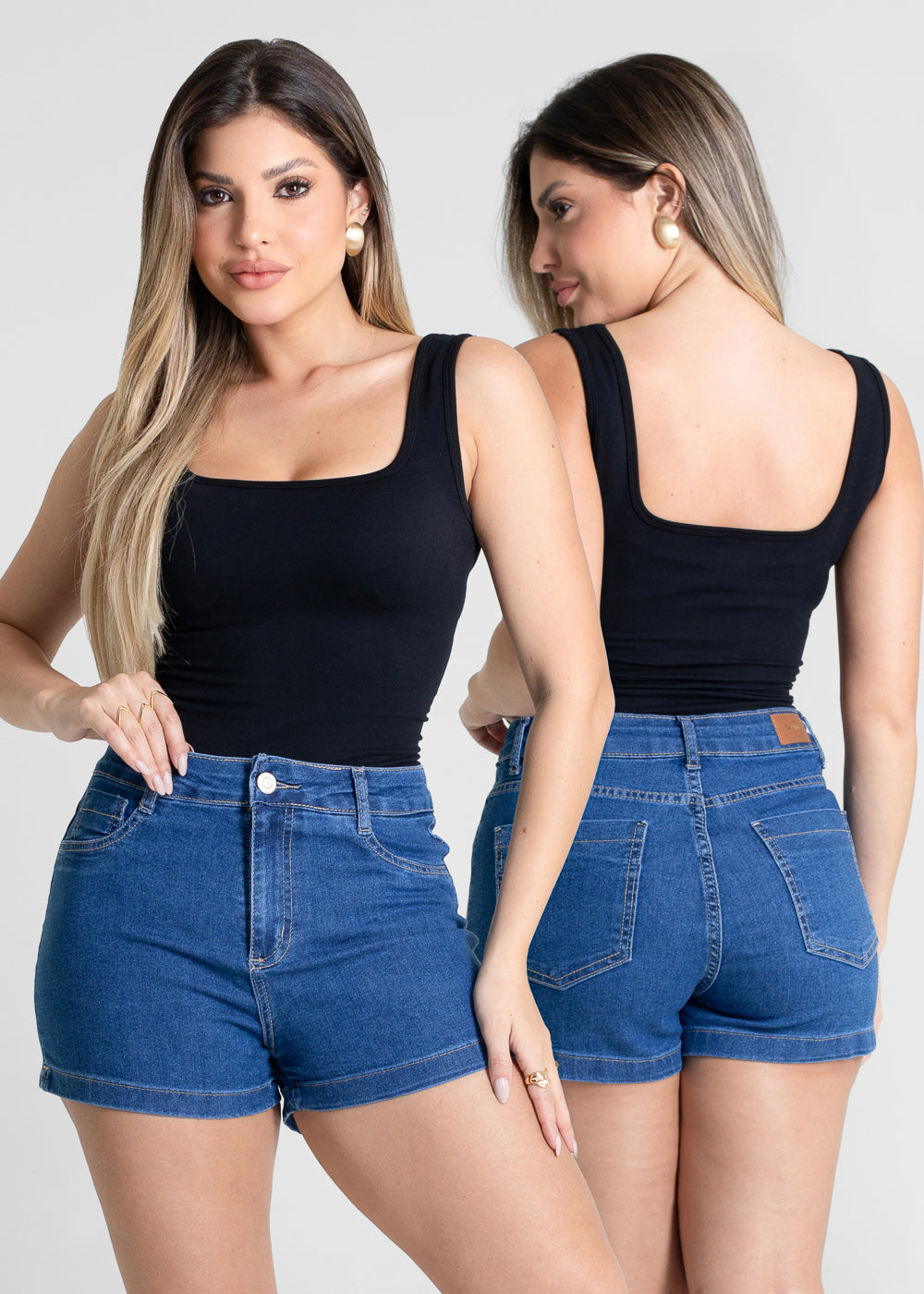 Shorts Jeans Sawary - 280732 AZUL