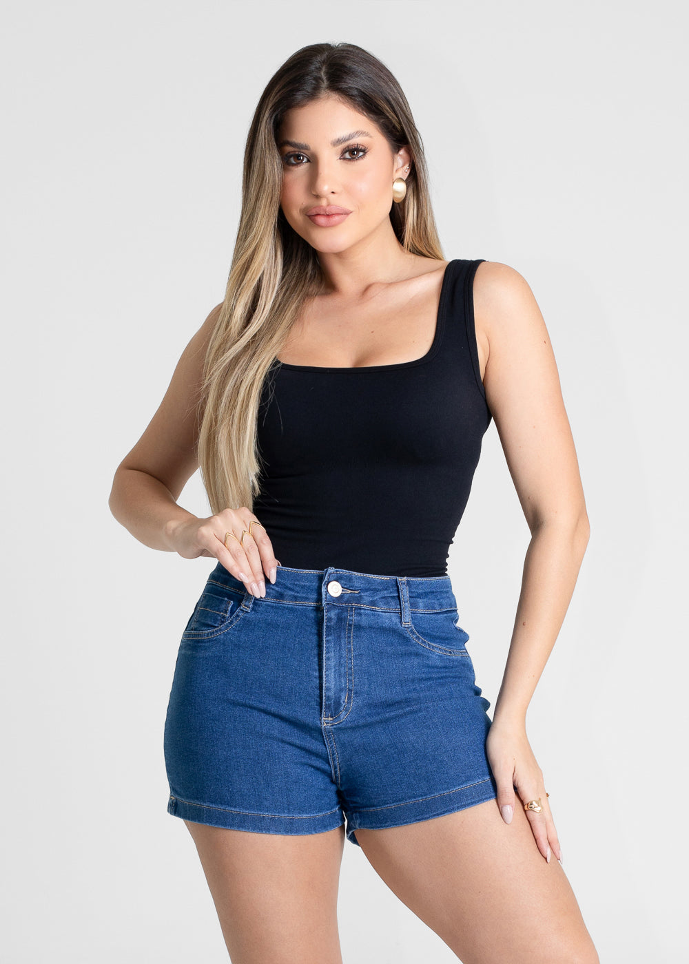 Shorts Jeans Sawary - 280732 AZUL