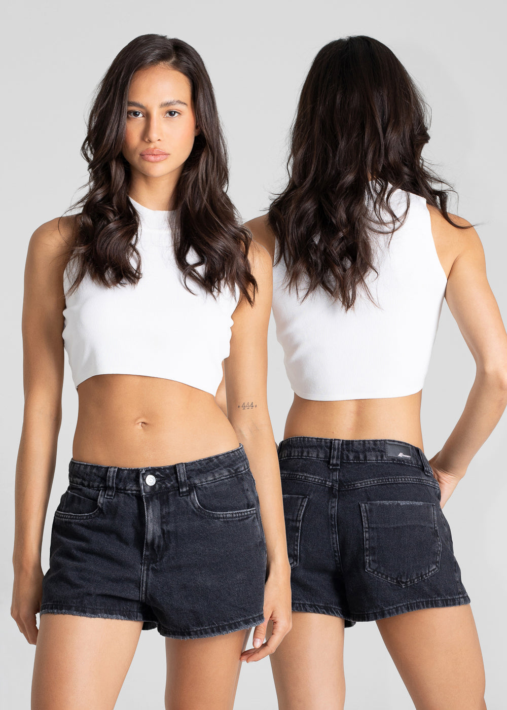 Shorts Jeans Sawary - 280737 PRETO