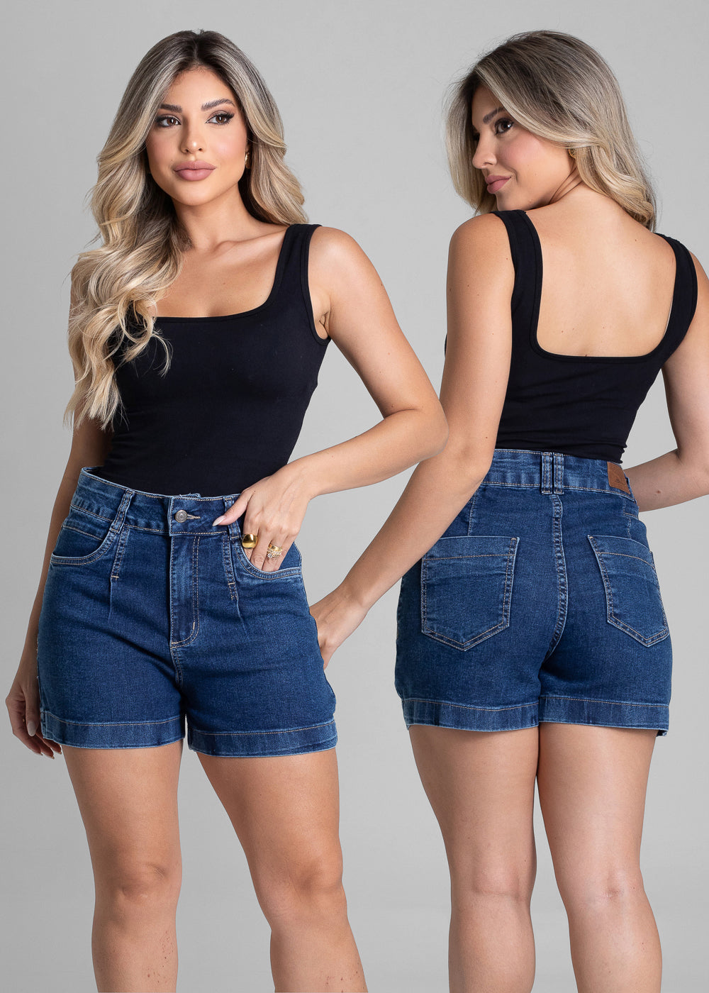 Shorts Jeans Sawary - 280738 AZUL