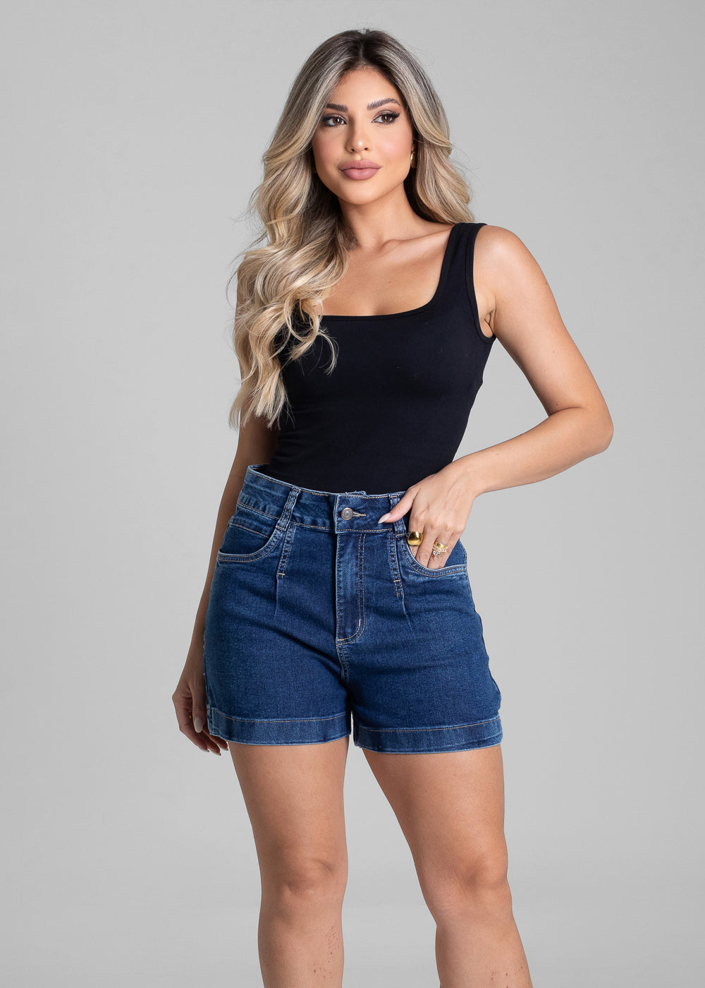 Shorts Jeans Sawary - 280738 AZUL