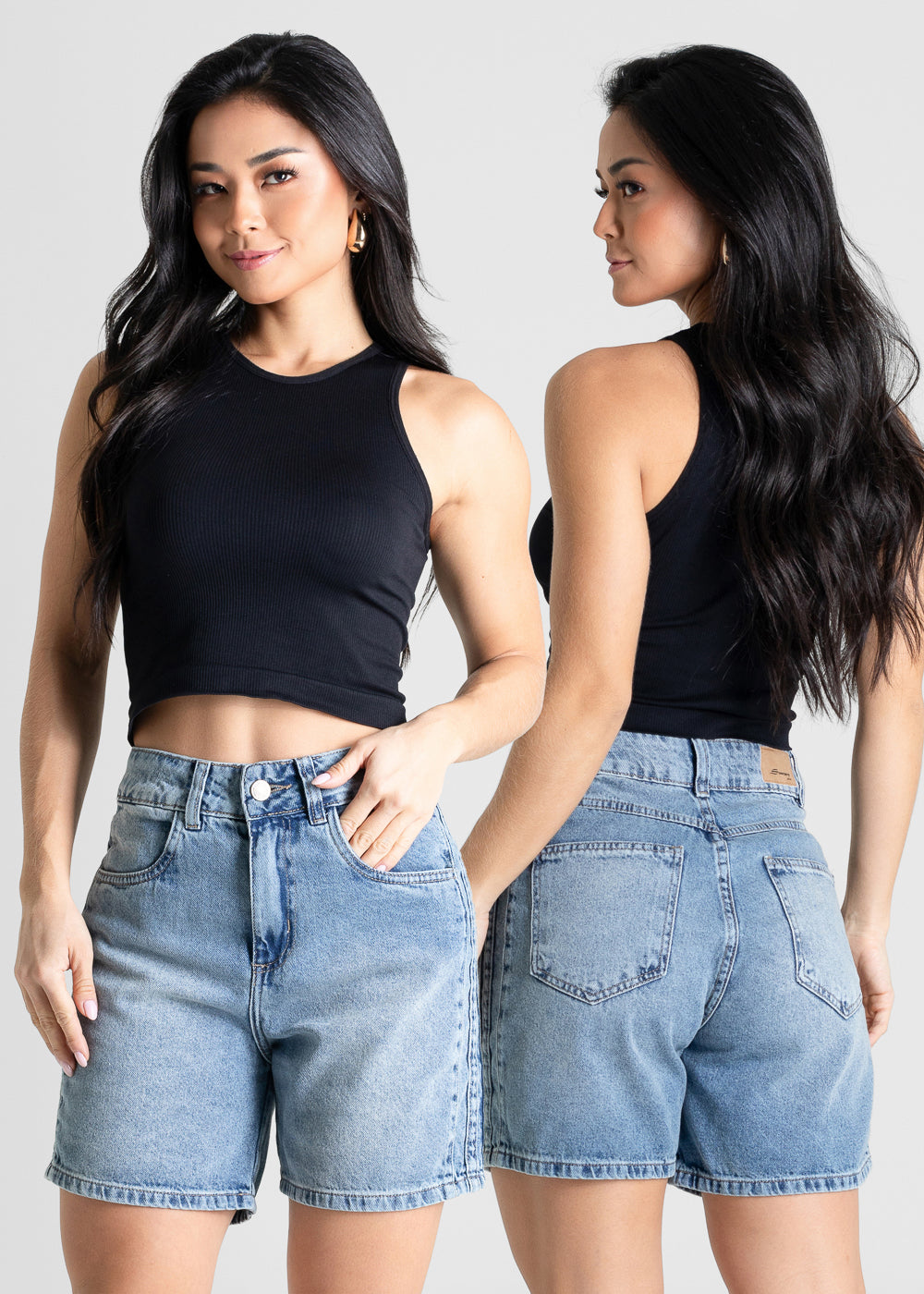 Shorts Jeans Sawary - 280742 AZUL