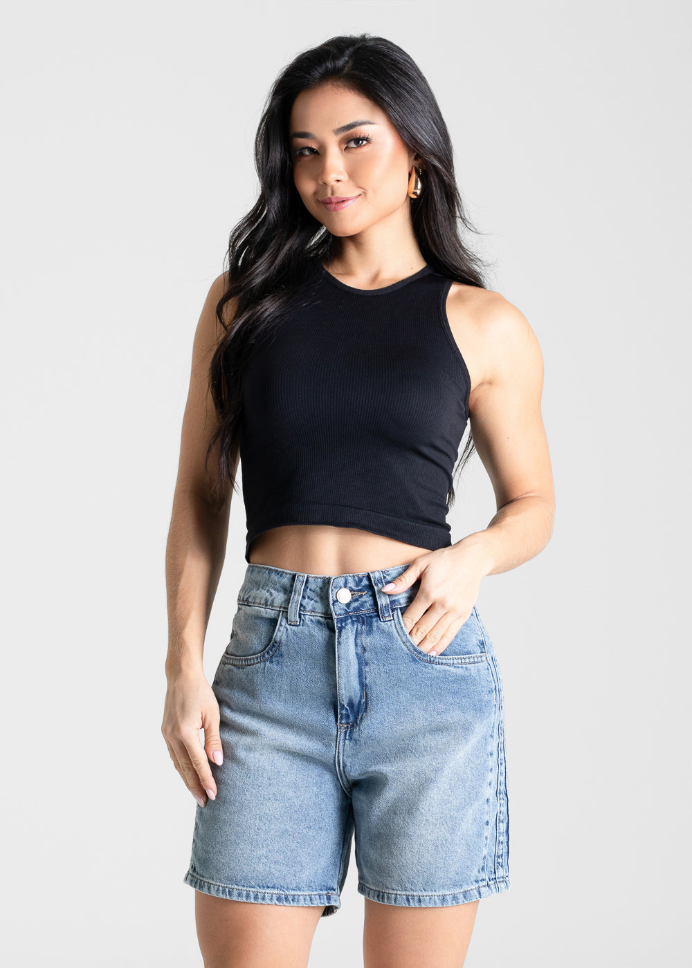 Shorts Jeans Sawary - 280742 AZUL