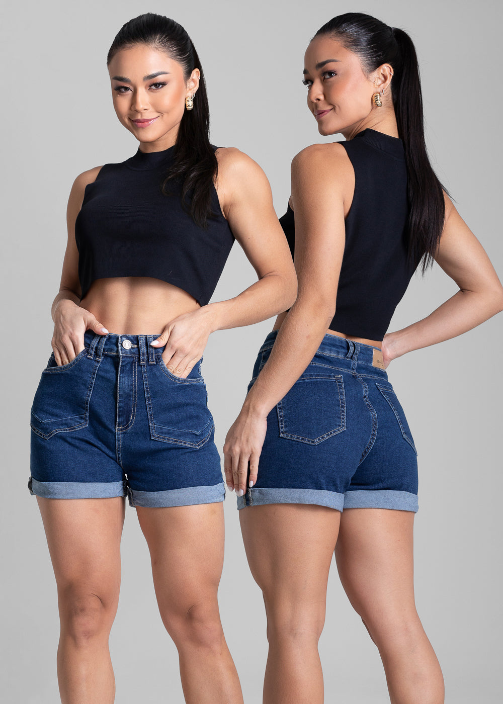 Shorts Jeans Sawary - 280743 AZUL