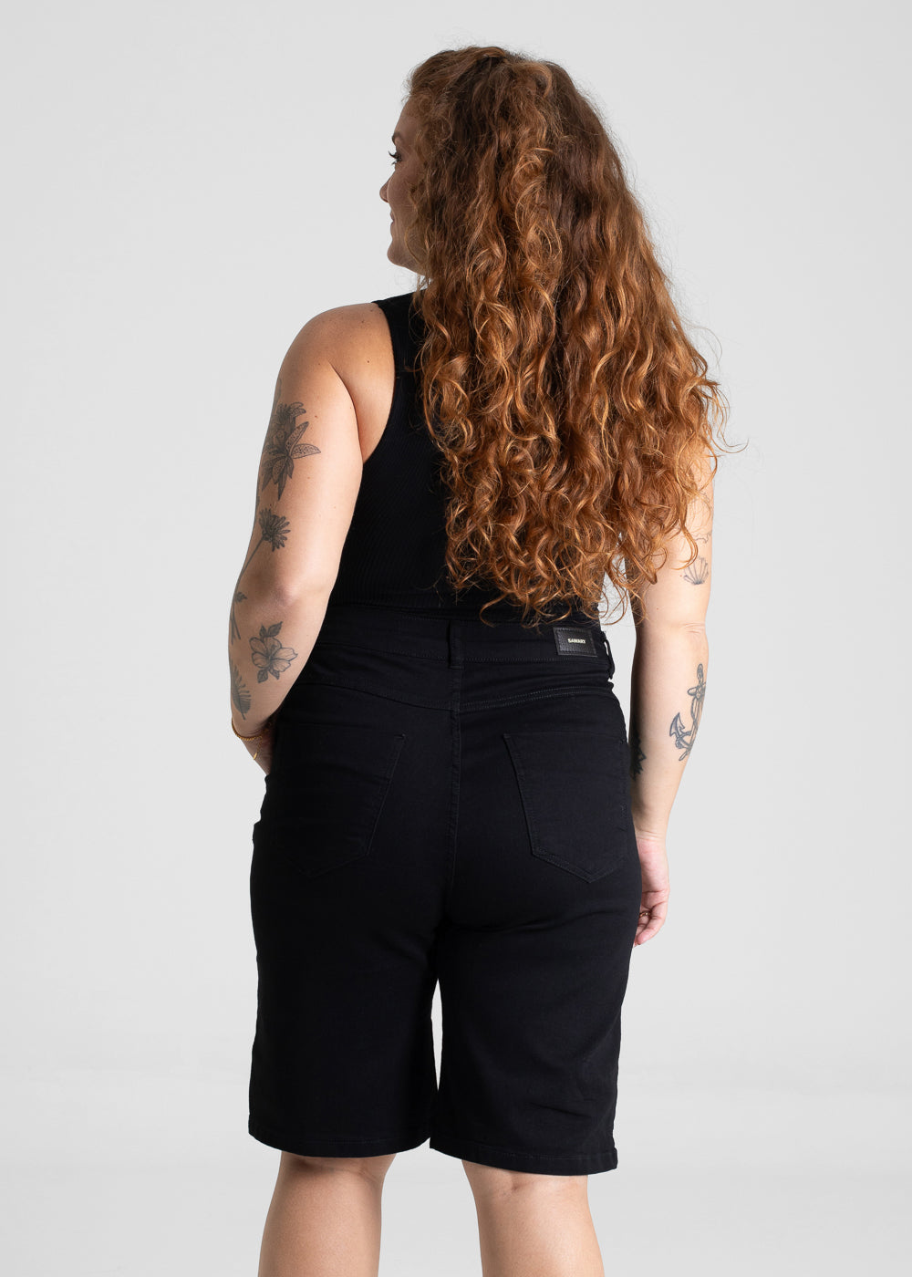 Bermuda Sarja Sawary Plus Size - 280749 PRETO