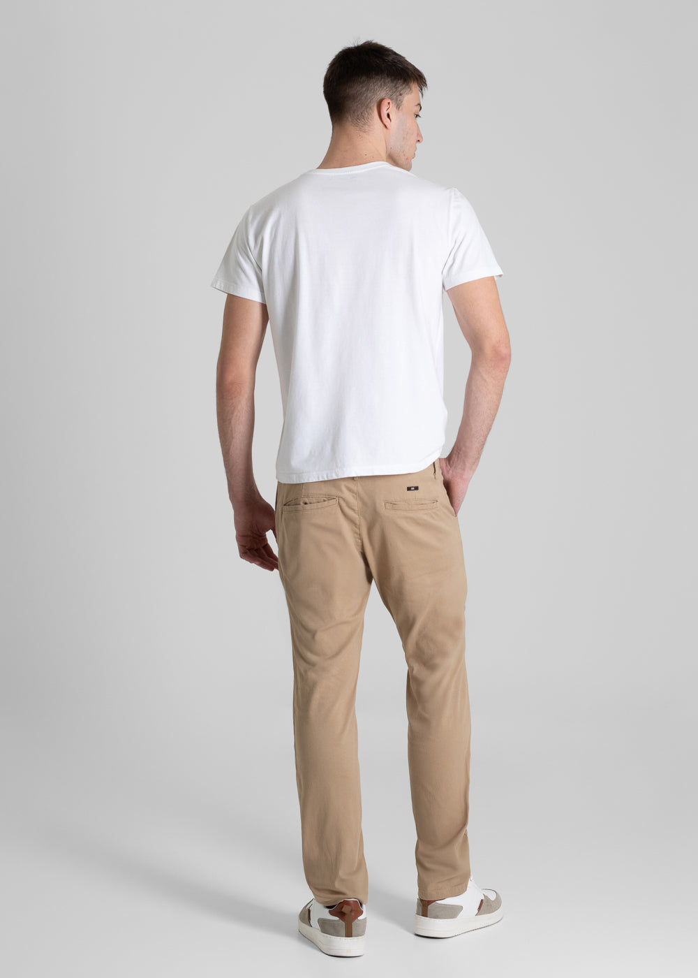 Calça Sarja Sawary Slim - 280756 BEGE