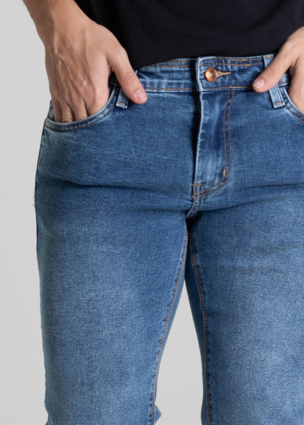 Calça Jeans Sawary Slim - 280776 AZUL