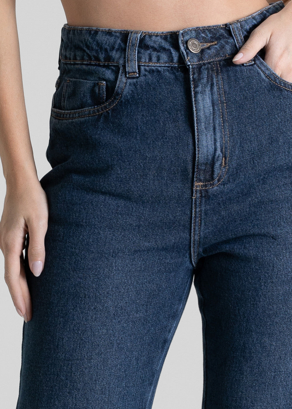 Calça Jeans Sawary Reta Petit - 280778 PRETO