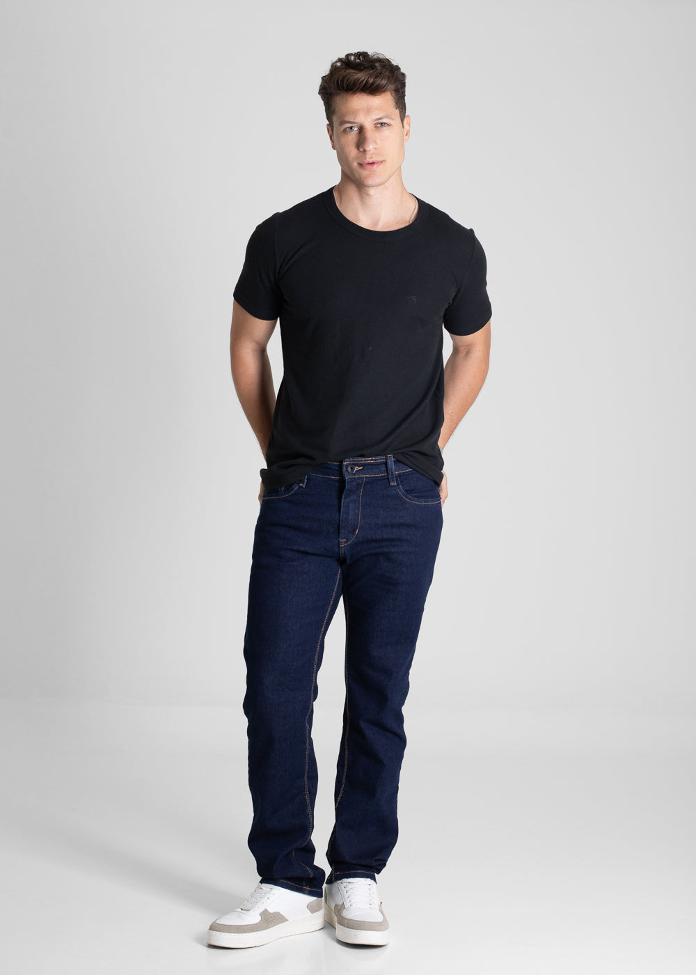 Calça Jeans Sawary Reta - 280791 AZUL