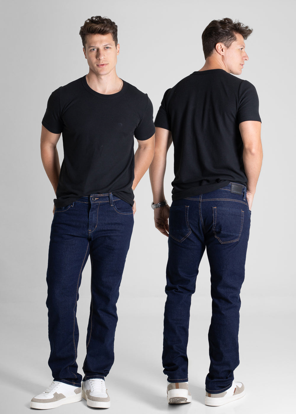 Calça Jeans Sawary Reta - 280791 AZUL