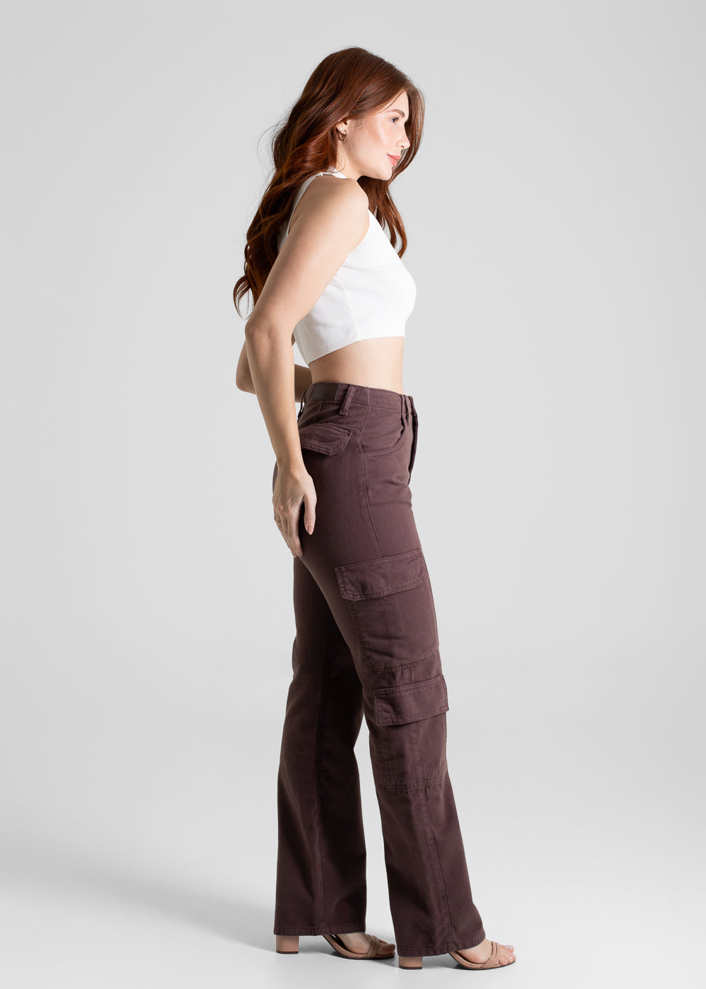 Calça Sarja Sawary Reta - 280798 MARROM