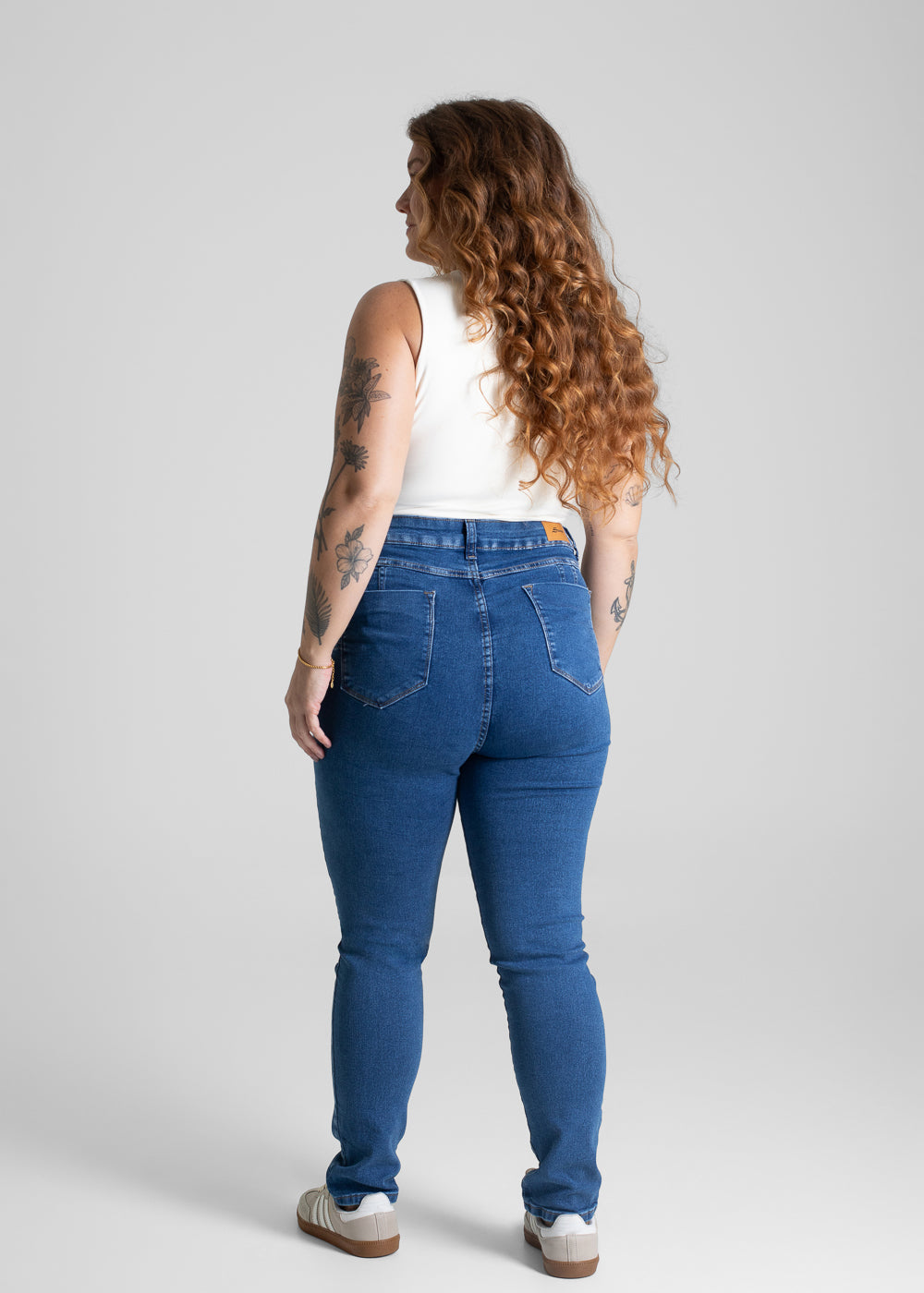 Calça Jeans Sawary Plus Size Petit - 280802 AZUL