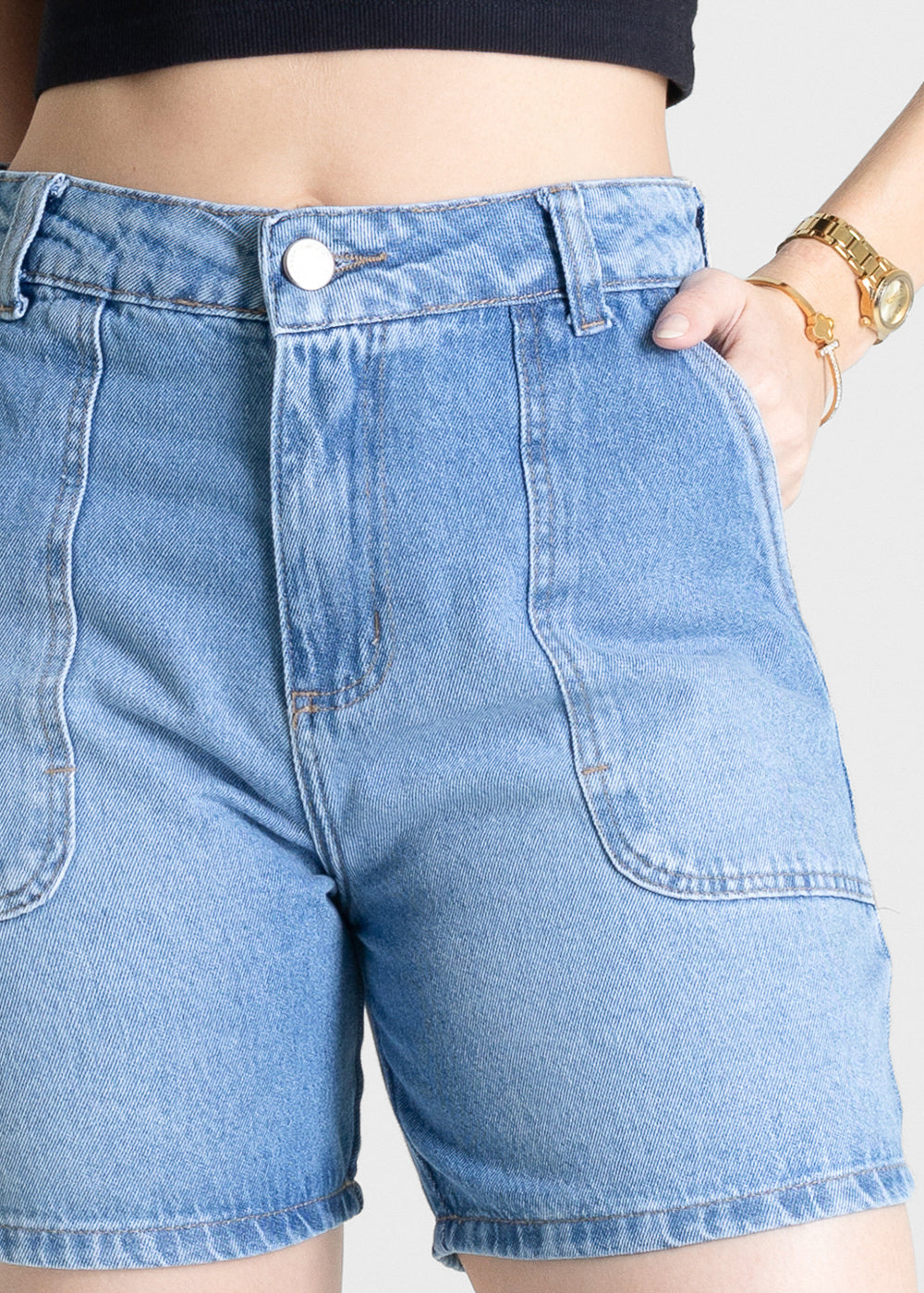 Shorts Jeans Sawary - 280806 AZUL