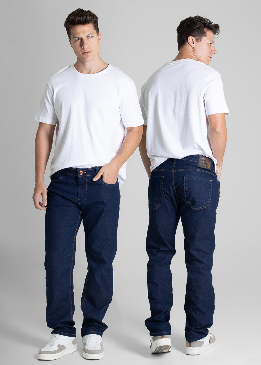 Calça Jeans Sawary Reta - 280821 AZUL