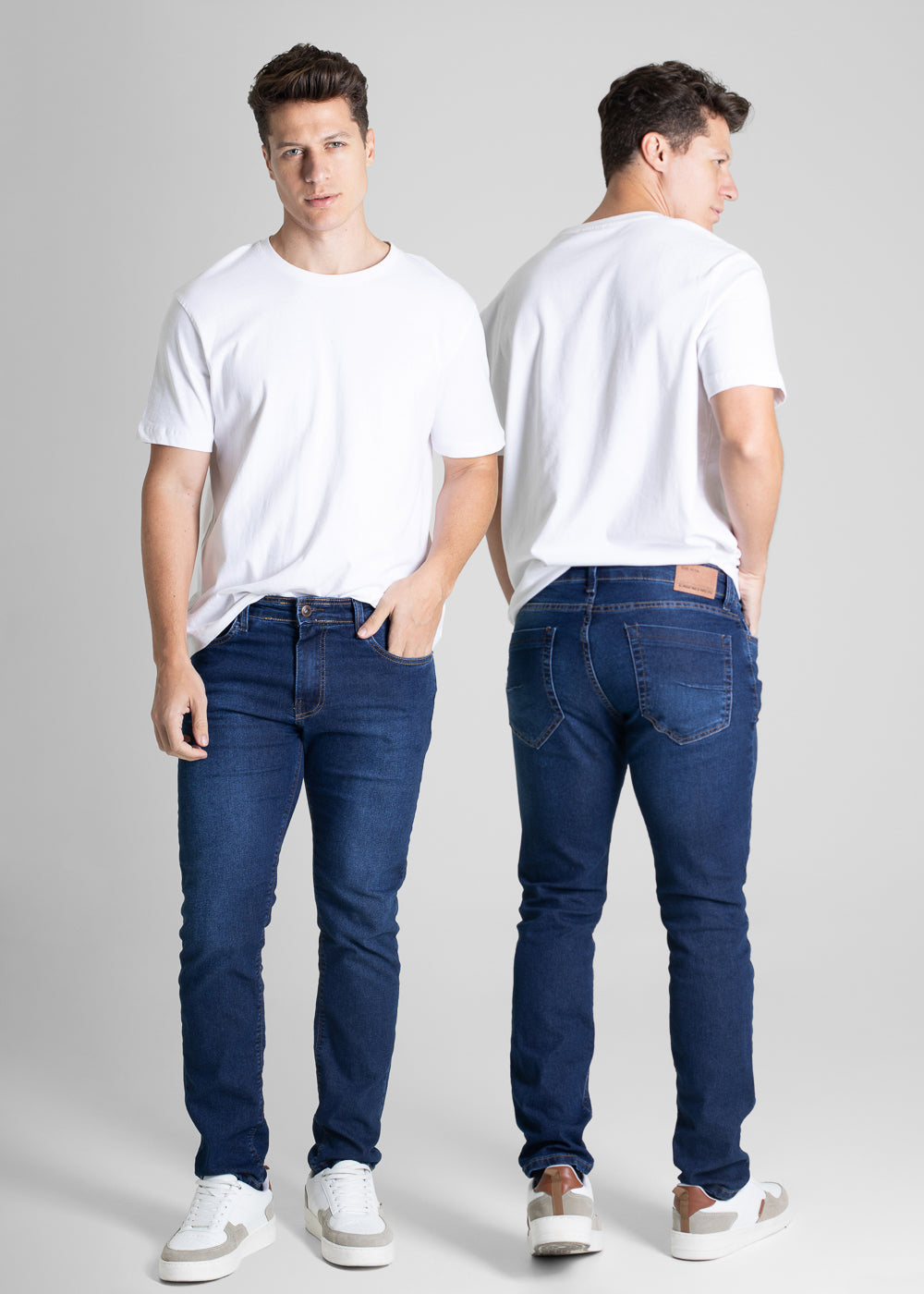 Calça Jeans Sawary Slim - 280824 AZUL