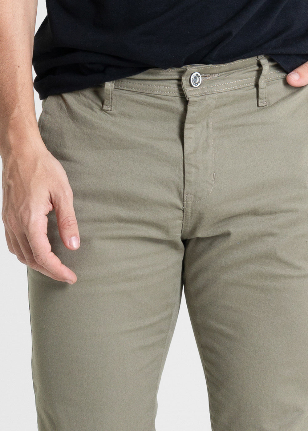 Calça Sarja Sawary Slim - 280829 VERDE