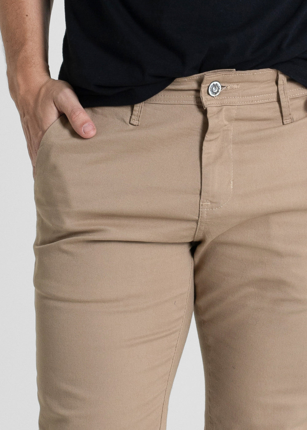 Calça Sarja Sawary Slim - 280830 MARROM