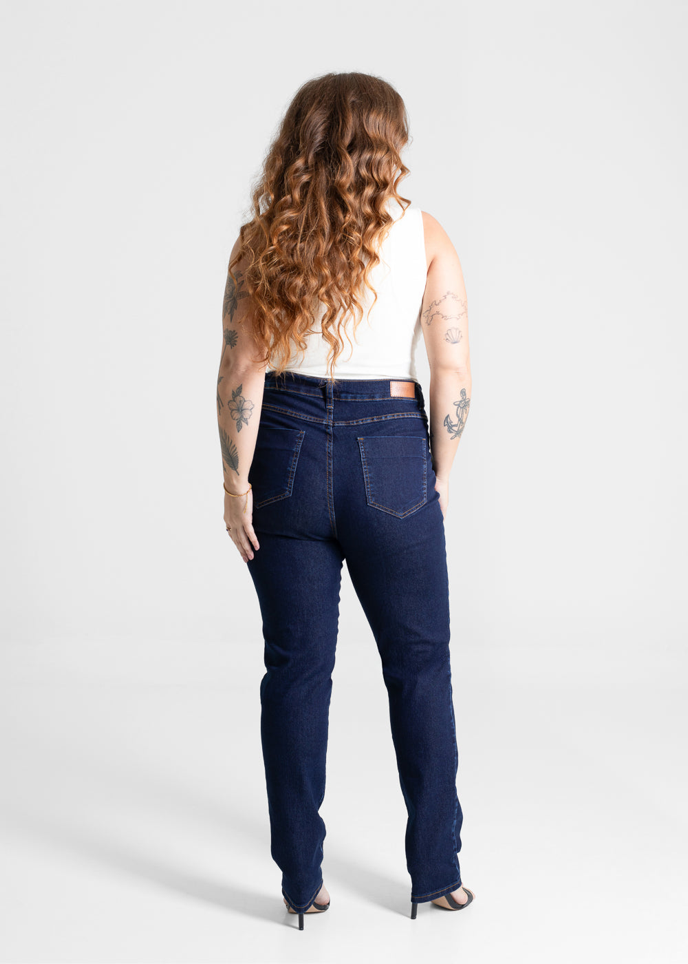 Calça Jeans Sawary Cigarrete Plus Size - 280845 AZUL