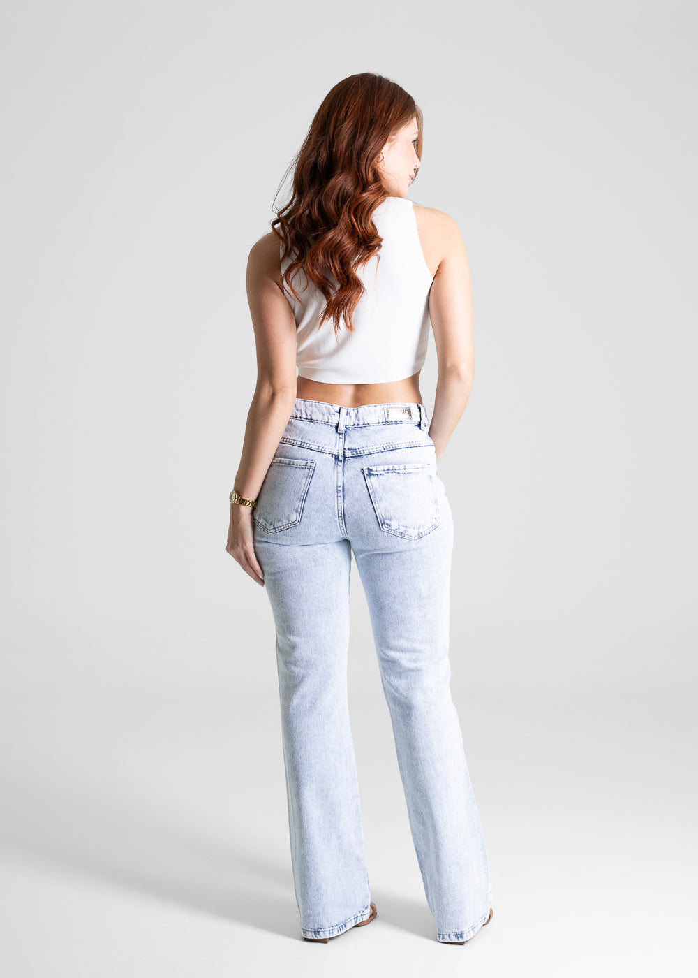 Calça Jeans Sawary Boot Cut - 280873 AZUL