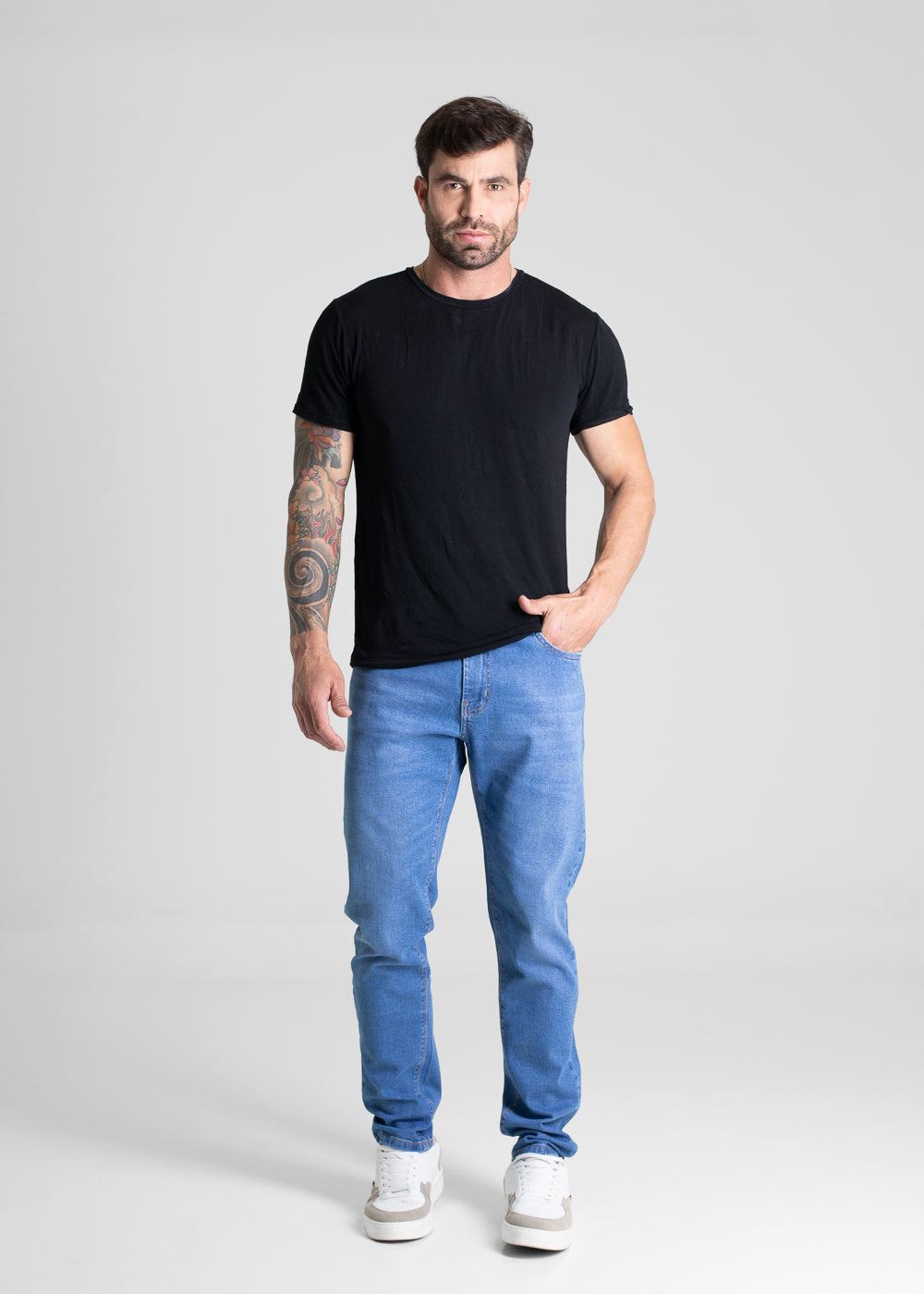 Calça Jeans Sawary Slim - 280874 AZUL