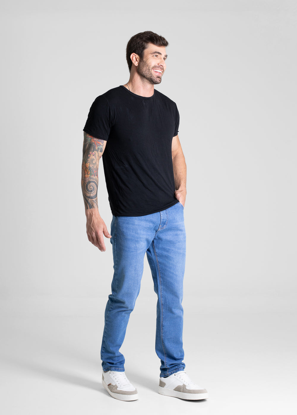 Calça Jeans Sawary Slim - 280874 AZUL