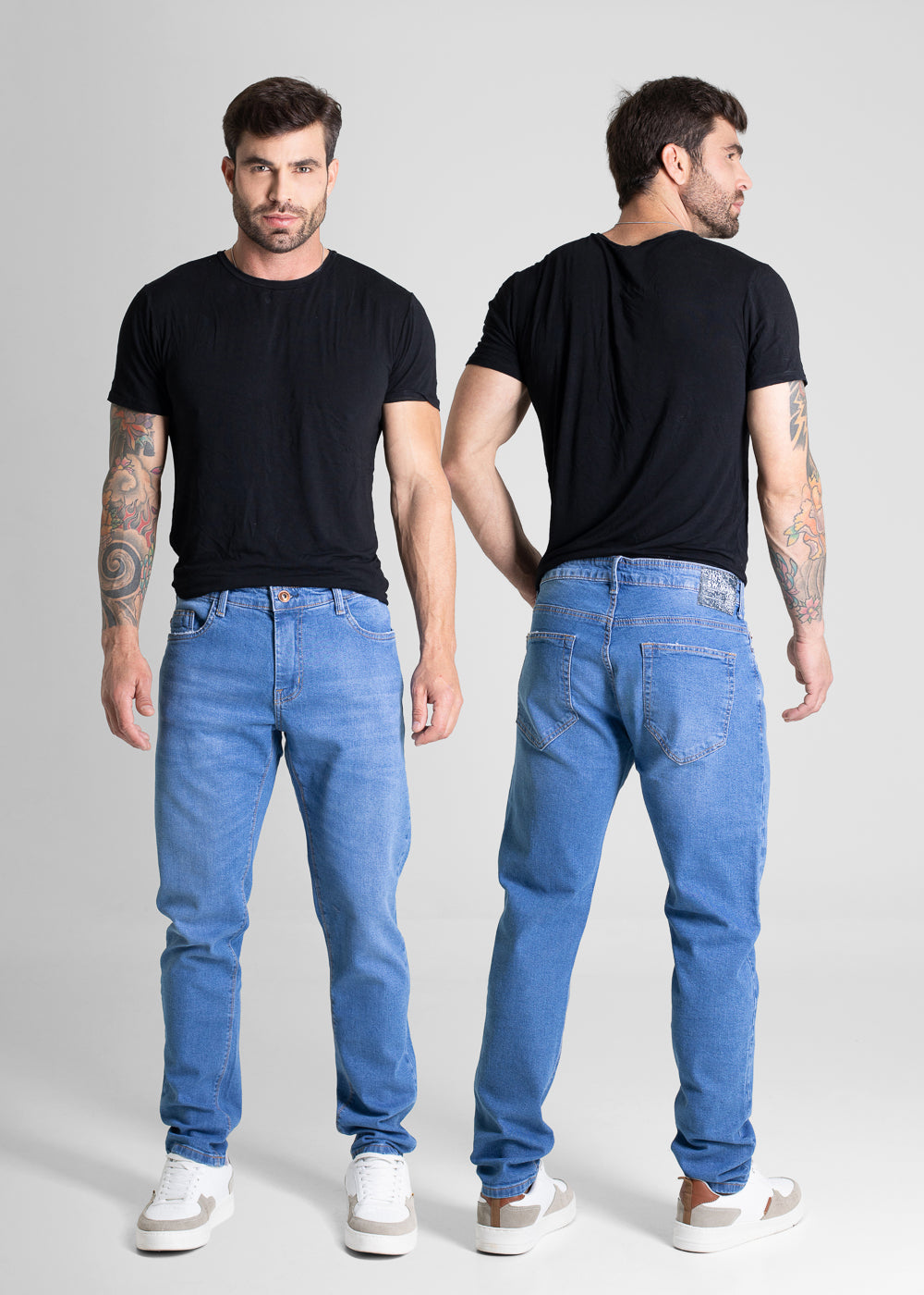 Calça Jeans Sawary Slim - 280874 AZUL