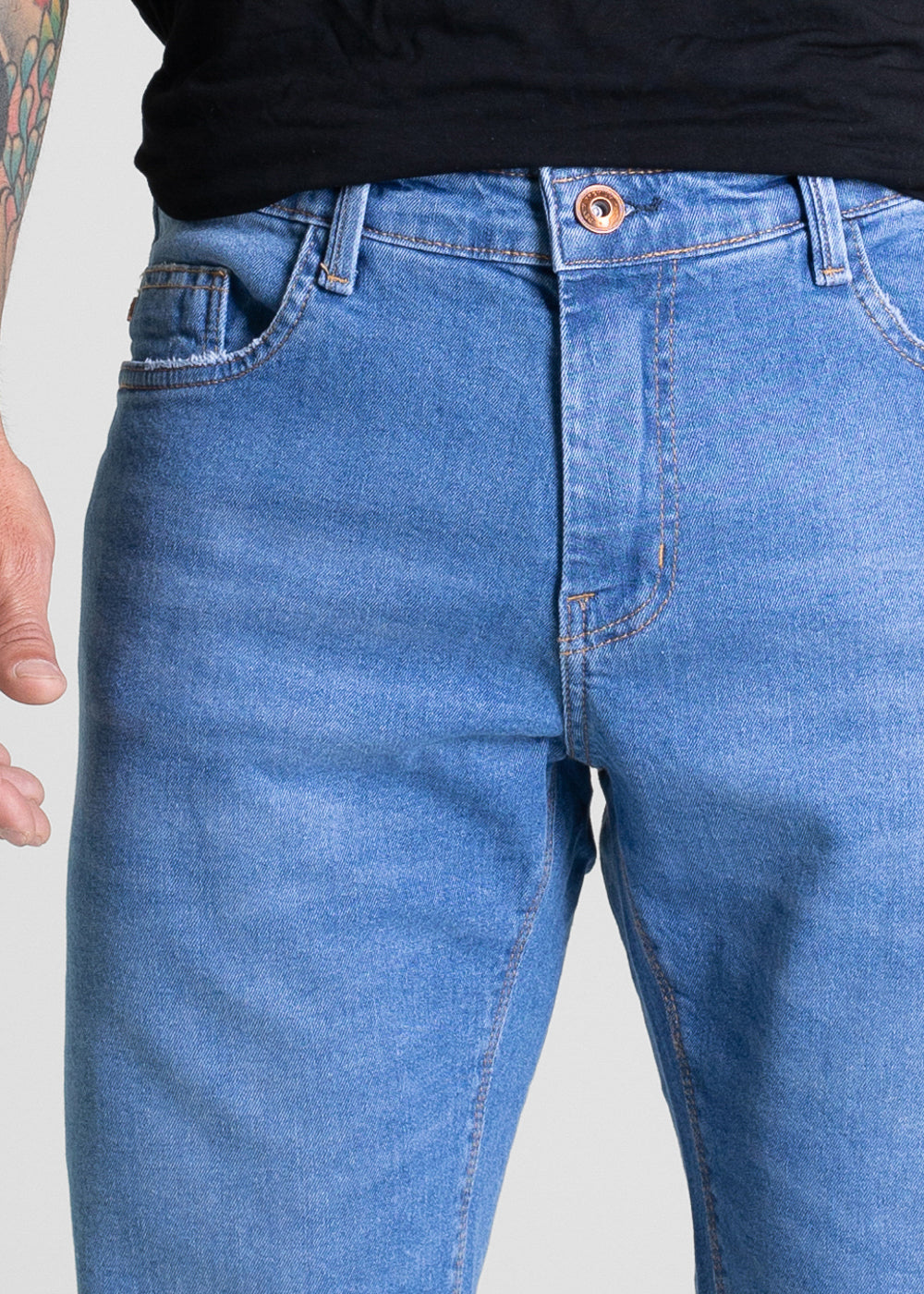 Calça Jeans Sawary Slim - 280874 AZUL