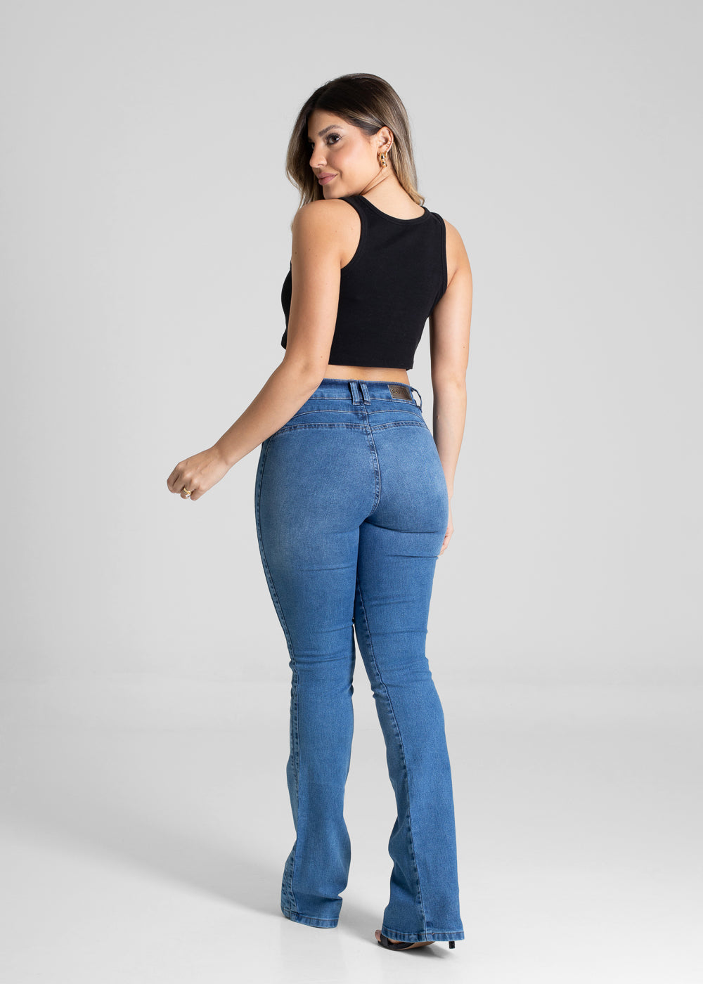 Calça Jeans Sawary Boot Cut - 280876 AZUL