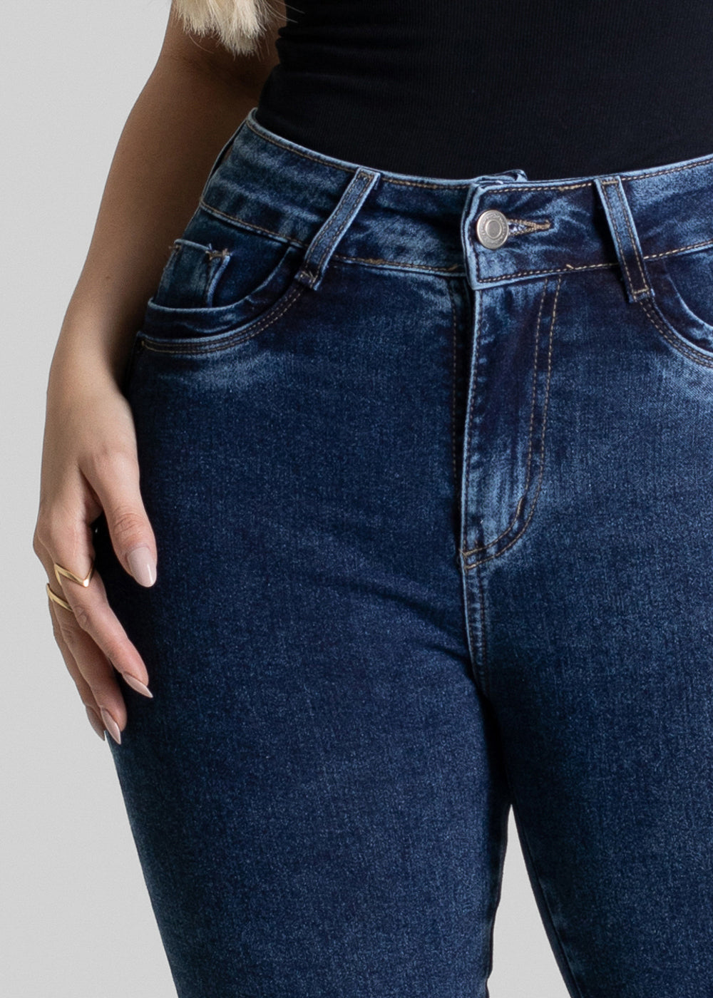 Calça Jeans Sawary Levanta Bumbum - 280890 AZUL