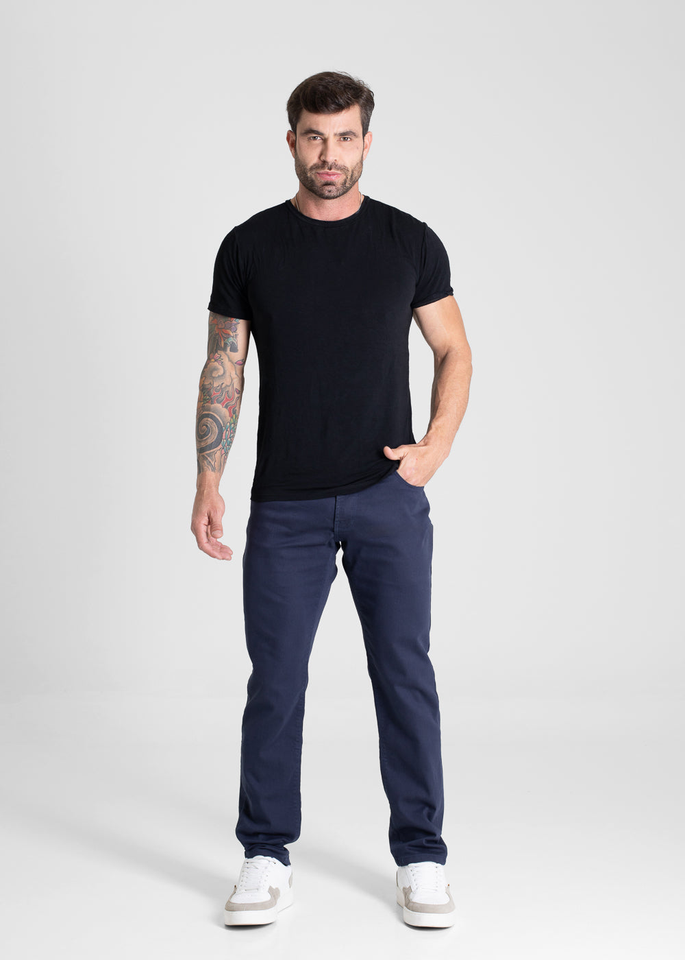 Calça Sarja Sawary Skinny - 280892 AZUL