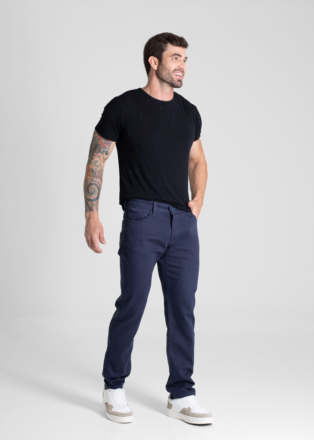 Calça Sarja Sawary Skinny - 280892 AZUL