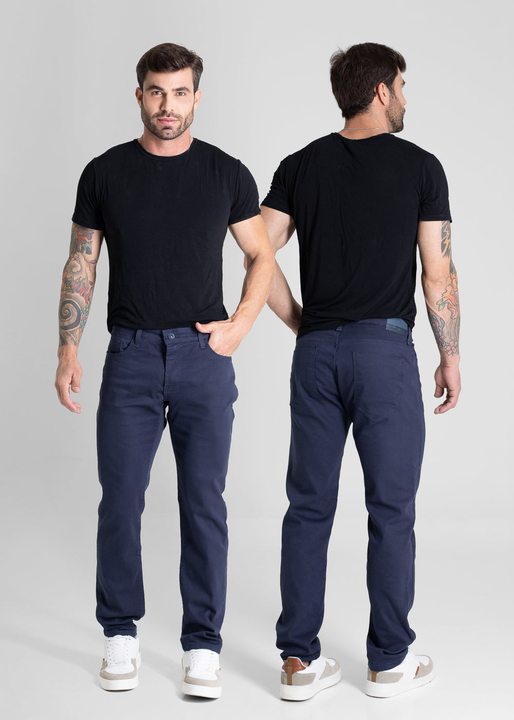 Calça Sarja Sawary Skinny - 280892 AZUL